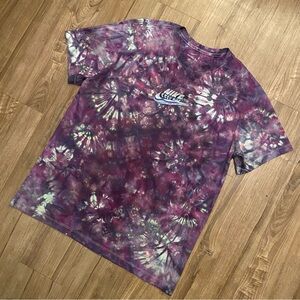 🟢NEW🟣 CUSTOM NIKE TIE DYE MEN’S TEE